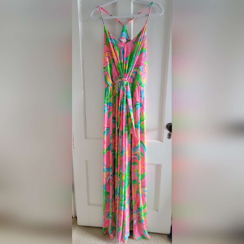 Lilly Pulitzer Colorful Maxi Dress